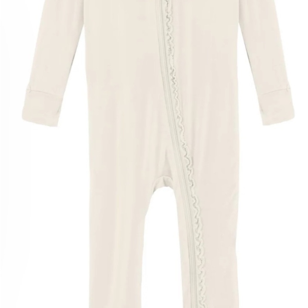 Muffin Ruffle Coverall with Zipper Big kids size 12 (not baby) Union Suit